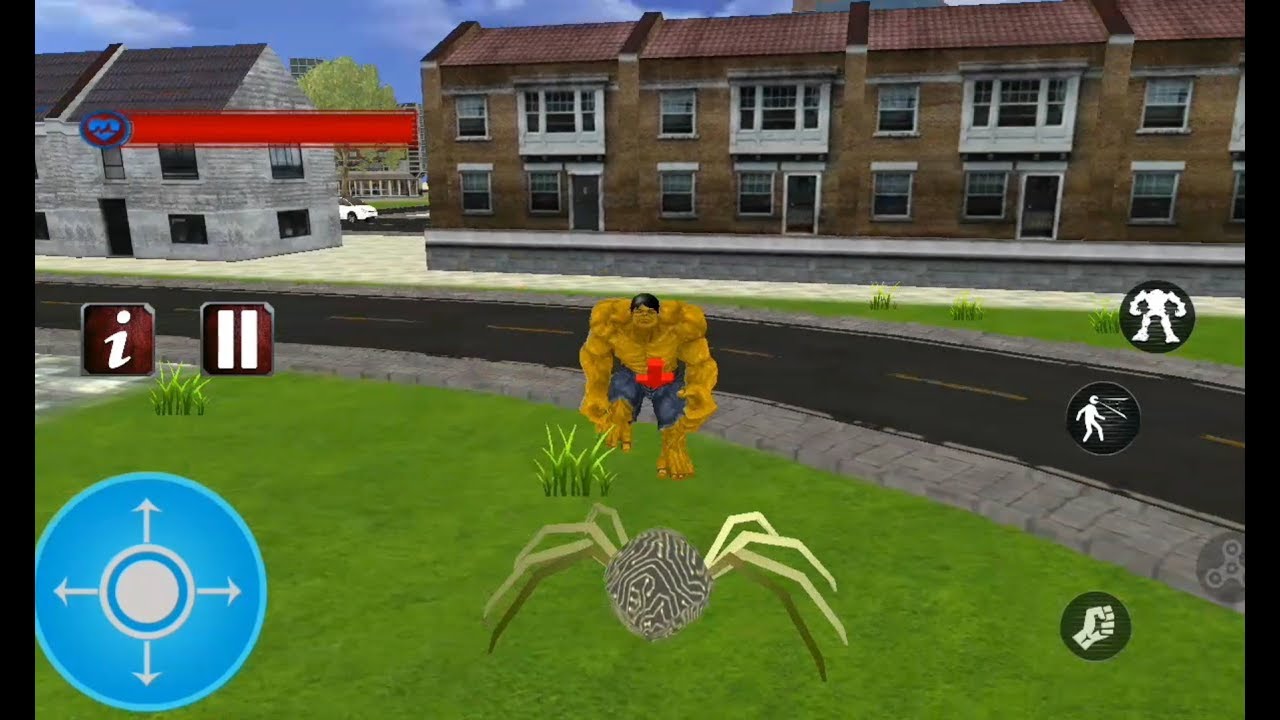 Spider Robot Vs Futuristic Villains | Spider Vs Monster Vs Thing Hero - Android GamePlay