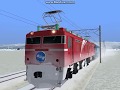 RailSim2 雪で遅れてる北斗星2号