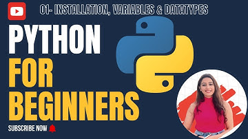 Lecture 1: Python for Beginners [2025] – Install Python, Variables & Data Types Explained