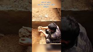 Lost in the Wild: Building a Shelter Before Nightfall#SurvivalSkills#shorts
