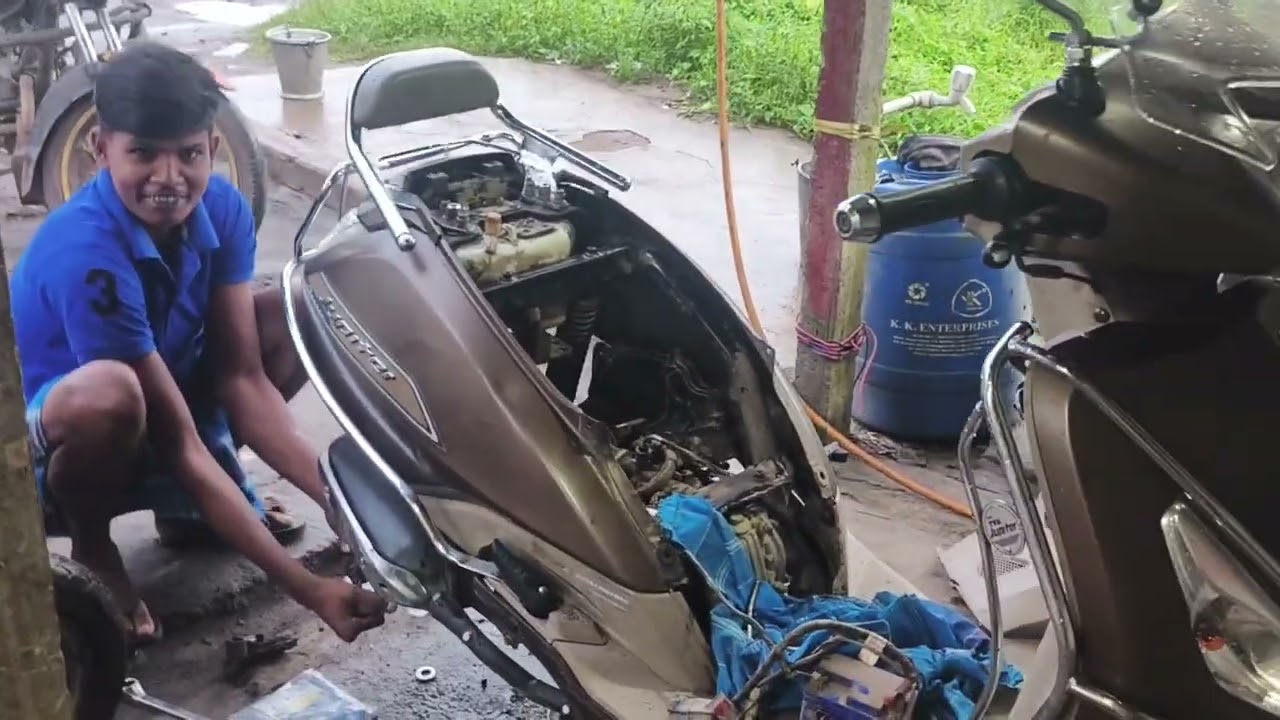 Tvs Jupiter classic servicing