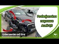 Warsztat Kolumna - Naprawa Audi Q5 po dużym uderzeniu - Borsuk Gada