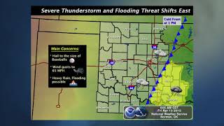 Oklahoma Weather Forecast: Friday, April 13, 2012 (2012-04-13)