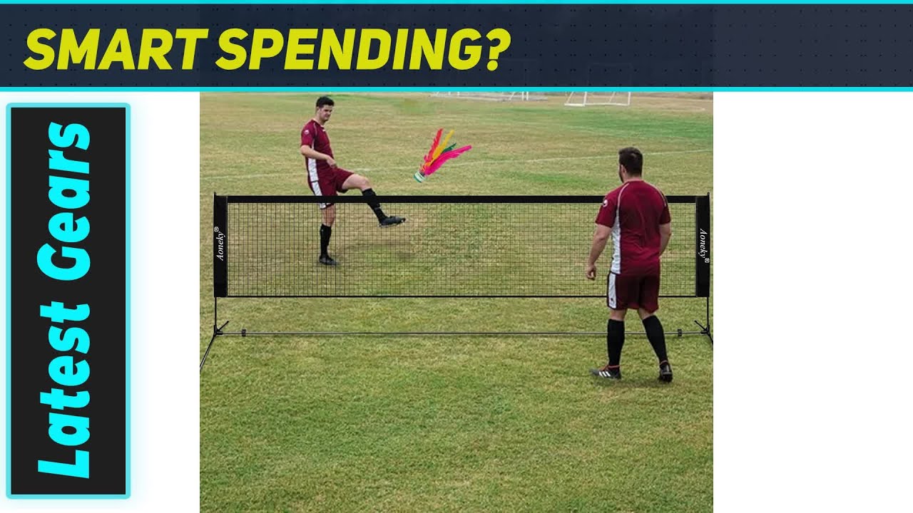 Aoneky Mini Soccer Tennis Net: Amazing Backyard Game!