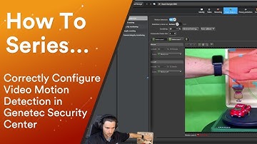 How to PROPERLY Configure Video Motion Detection in Genetec Security Center - Omnicast Training
