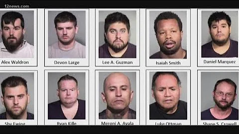 Child sex sting busts more than two dozen men