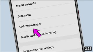 sim card manager setting || how to use sim card manager setting 2024 on Samsung galaxy