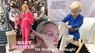 MY BABY SHOWER VLOG | MANCHESTER BABY SHOW AND HONEST EMOTIONAL THIRD TRIMESTER