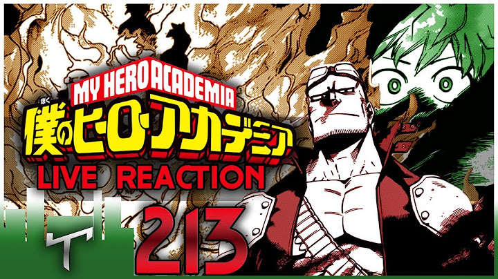 My hero academia ม ง งะ ตอน ท 213