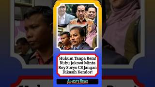 Hukum tanpa rem! Kubu Jokowi minta Roy Suryo CS jangan dikasih kendor! #alasyinews #beritaterkini