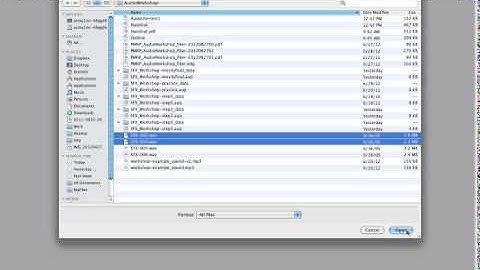 Creating Sound Effects with Audacity, Part 1 of 5  (introduction)