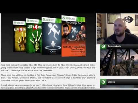 Video: Half-Life 2, Portal, Left 4 Dead 2 Ja Muut Ovat Nyt 4K-parannuksia Xbox One X: Ssä