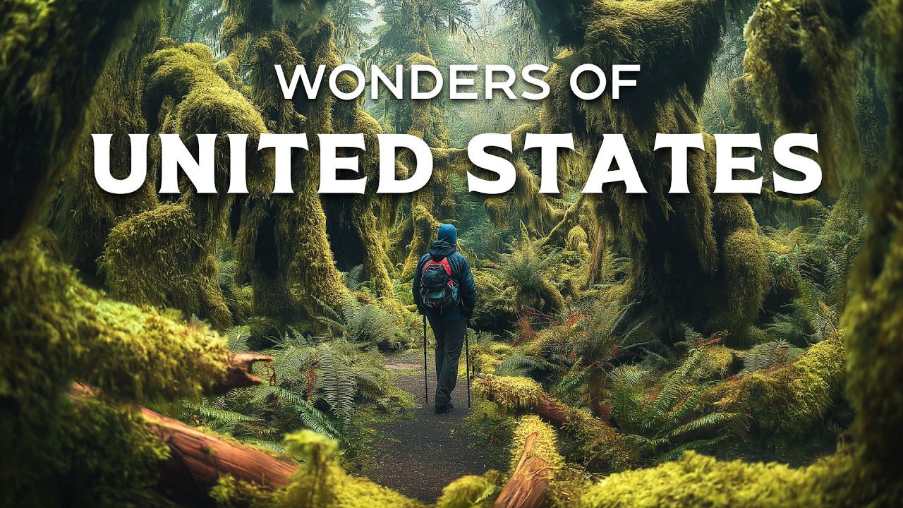 Wonders of United States | Must-See Natural Wonders in the USA | Travel video 4K