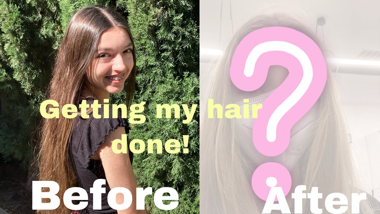Getting my hair done! | Blonde highlights