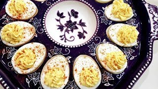 How to Make Deviled Eggs ~ The Best Classic Deviled Eggs Recipe ~ Amy Learns to Cook