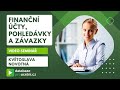 Finanční účty, pohledávky a závazky, video školení pro účetní od AZ-DIALOG, Květoslava Novotná 3min
