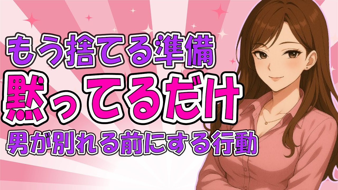 男が別れたいときの男の態度って共通点があった…