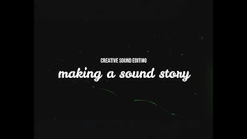 Making a sound story - Audacity for beginners