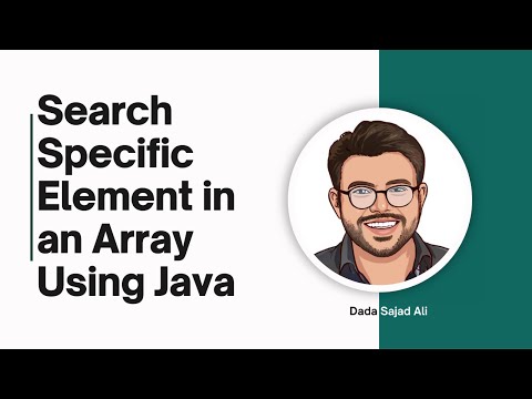 How To Find Particular Element In An Array