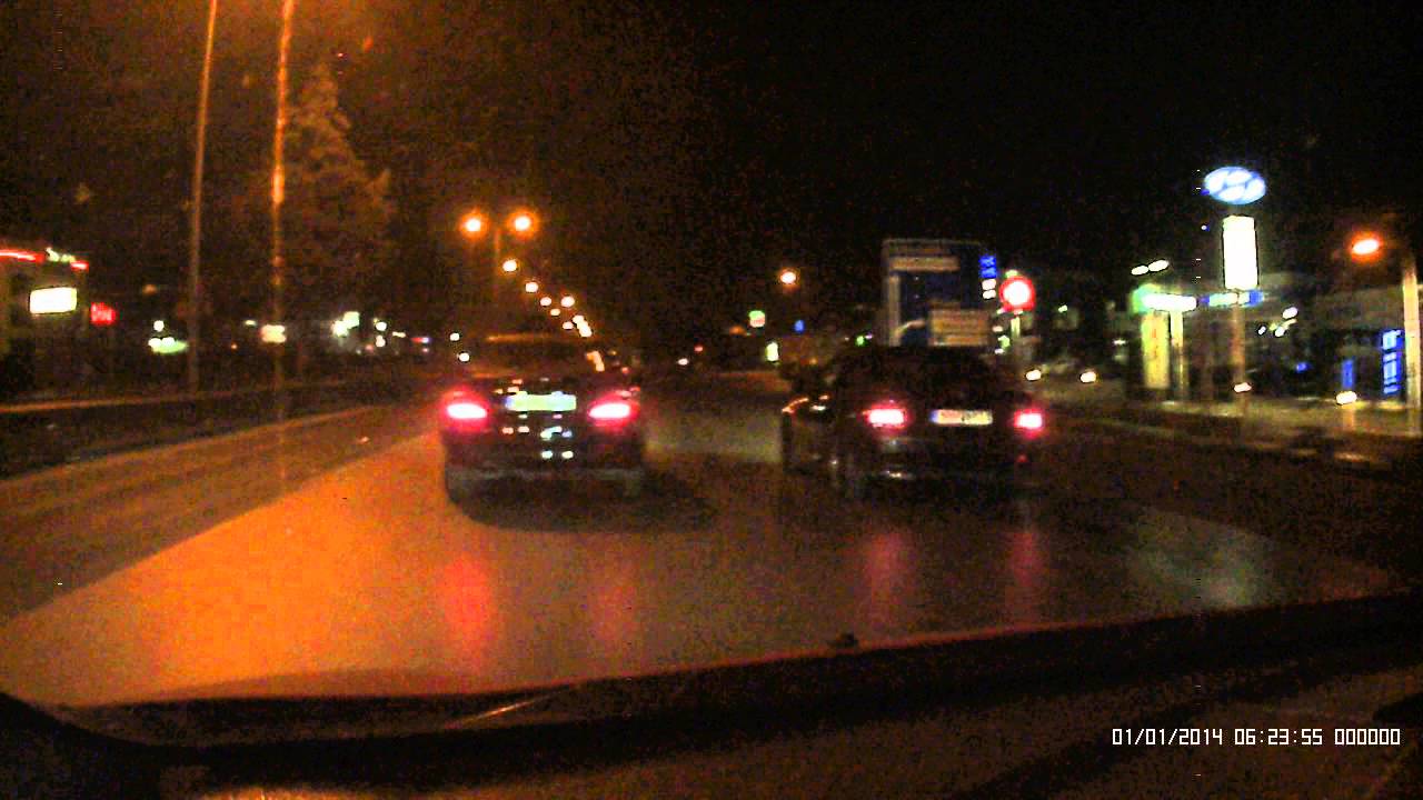Mercedes Mpousinis Vs e36 is Dimitris  55 roll race (race starts @ 