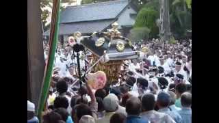 やわたんまち・安房神社のお神輿のモミ、サシ