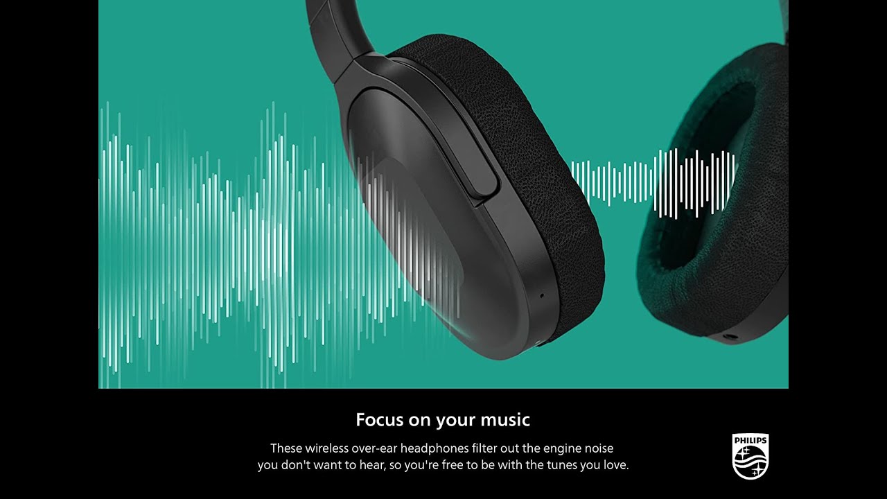 Philips H6506 Ear Wireless Headphones with Active Noise Canceling