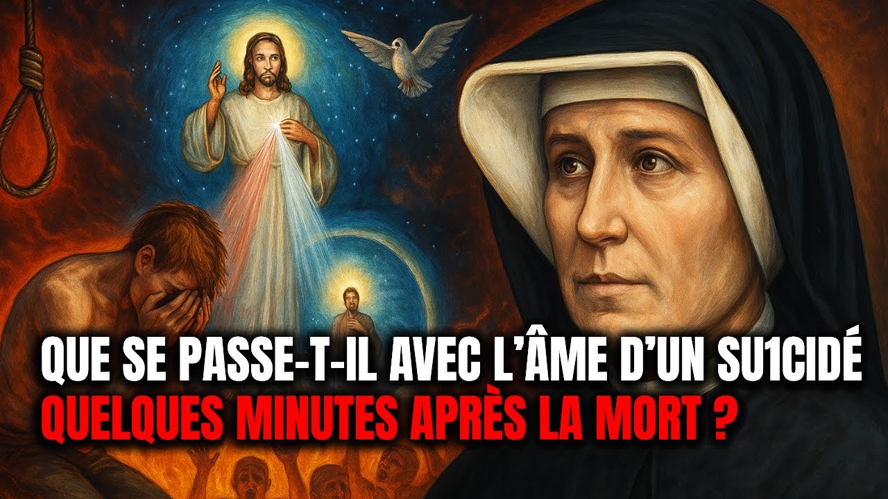 Ce Qui Arrive à l’Âme d’un Su1cidé Quelques Minutes Après la Mort – Révélation Choc | Sainte Faustin
