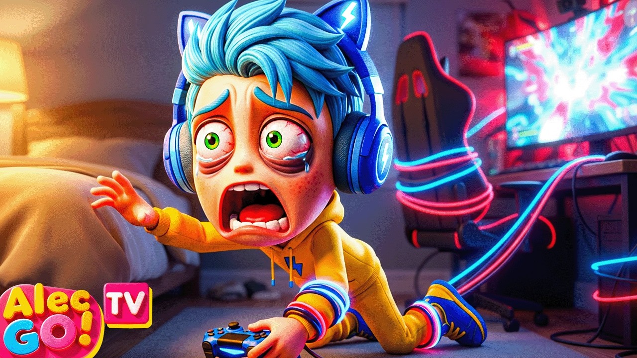 SOCORRO! EU QUERO PARAR DE JOGAR *mas o PC não deixa* 💻👿 +2 HORAS (Alec GO! #TV)