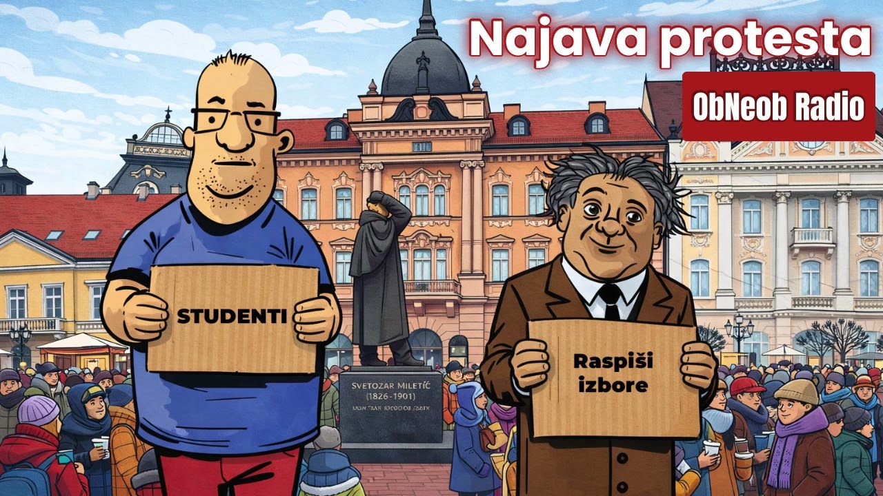 Studentski protest Novi Sad