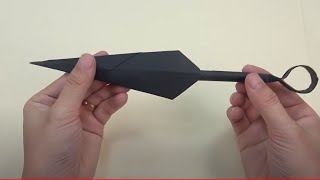 Cách gấp phi tiêu NARUTO thật dễ - How to make a Paper Kunai Knife