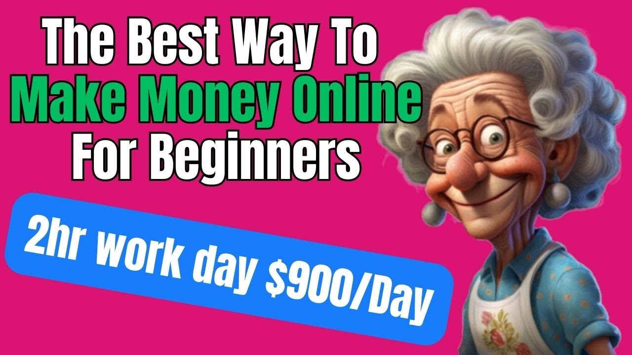 The Best Way To Make Money Online For Beginners - YouTube