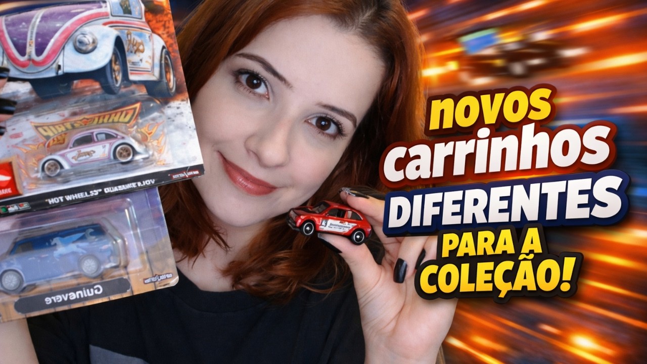 Abrindo blister de várias minis diferentes