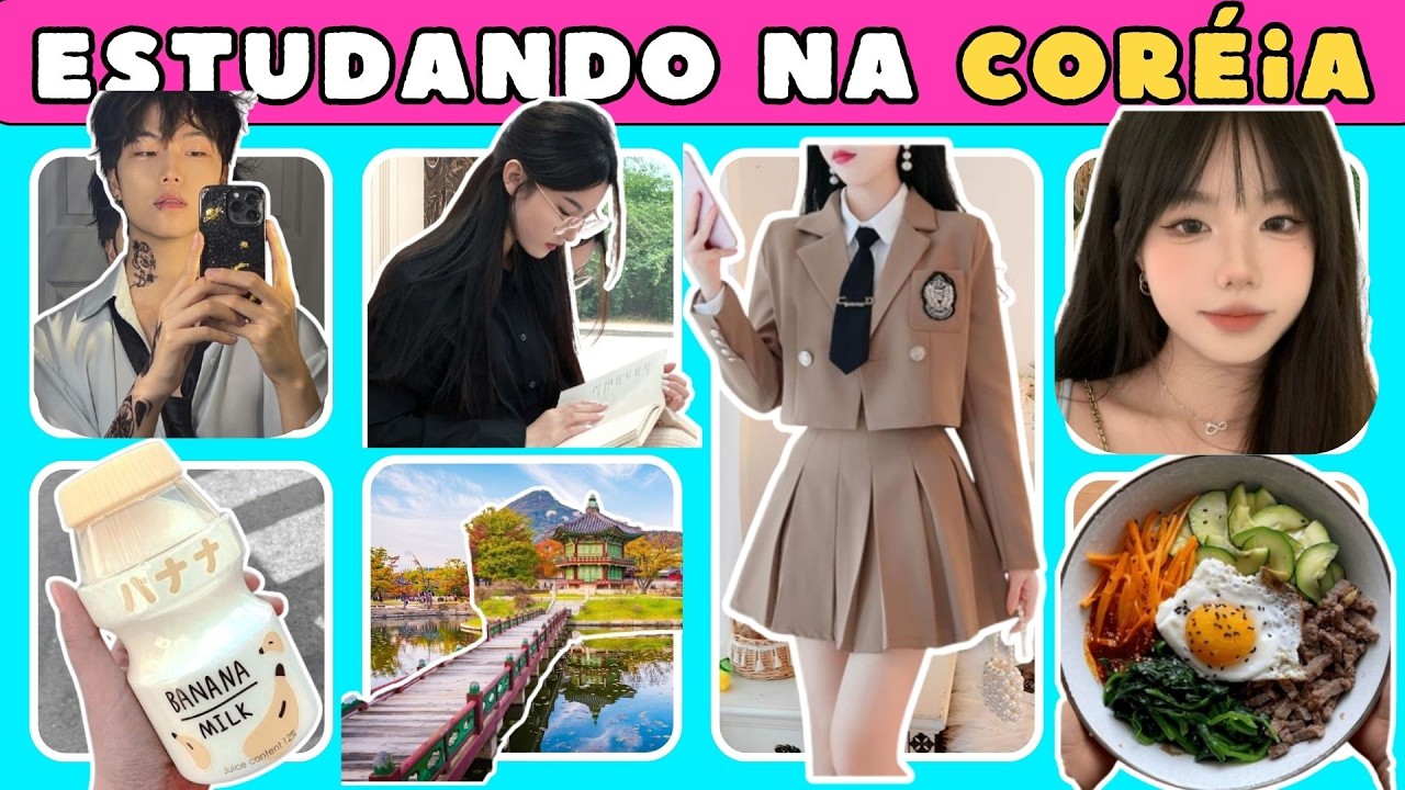 🌟 Intercâmbio dos Sonhos na Coreia! 💜 Dormir, Comer, Curtir Shows 🎶 [QUIZ]