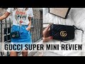 GUCCI MARMONT SUPER MINI REVIEW / WHAT FITS & 6 WAYS TO WEAR IT | CIARA O DOHERTY