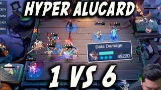 HYPER ALUCARD BINTANG 3 ! 1 VS 6 MAJU LO SEMUAAA BASREEEENG !!!!