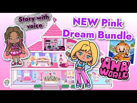 Aha World Pink Dream Enemies to Besties Story! They share a PINK MANSION!