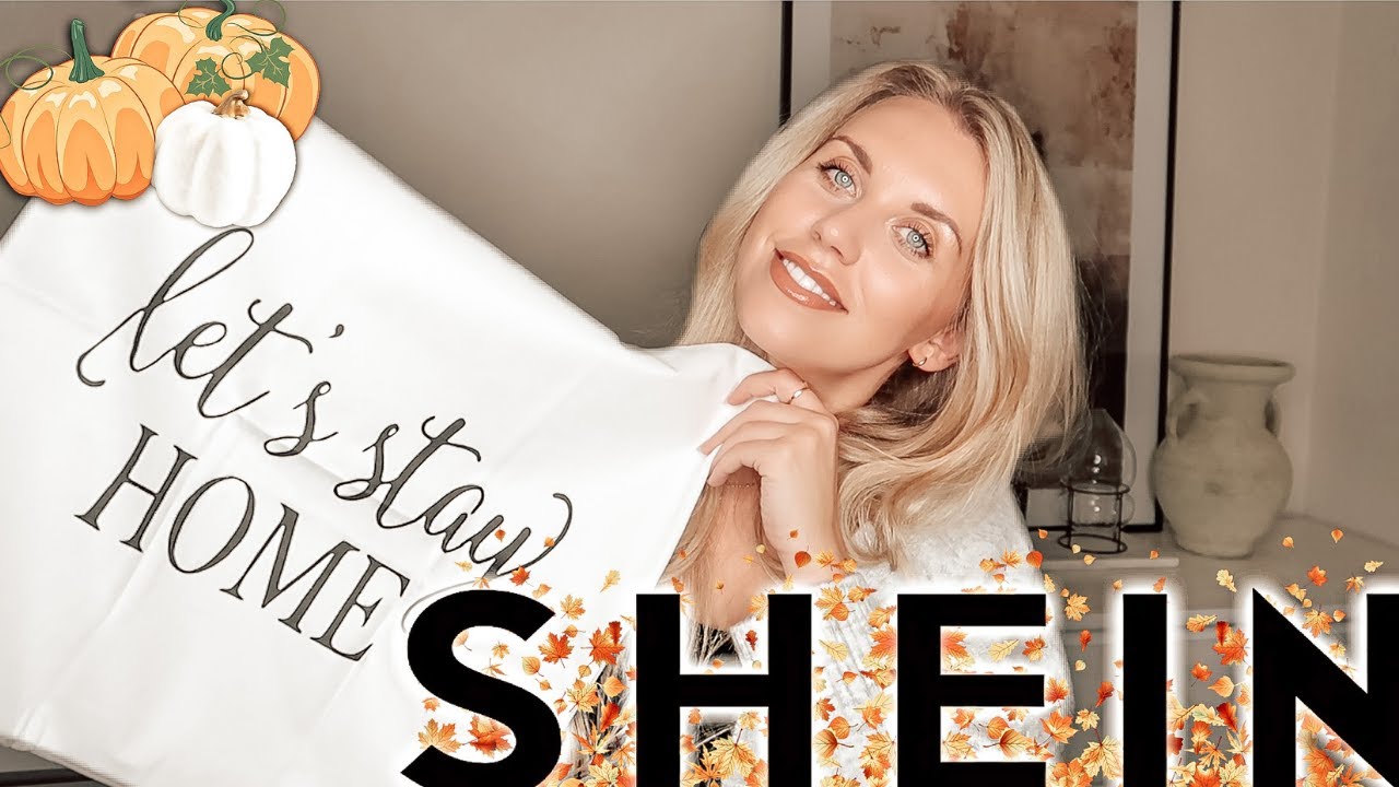 SHEIN HAUL | 🎃 HOME & FASHION TRY ON 🍂  | SEPTEMBER 2020 COSY AUTUMN DECOR