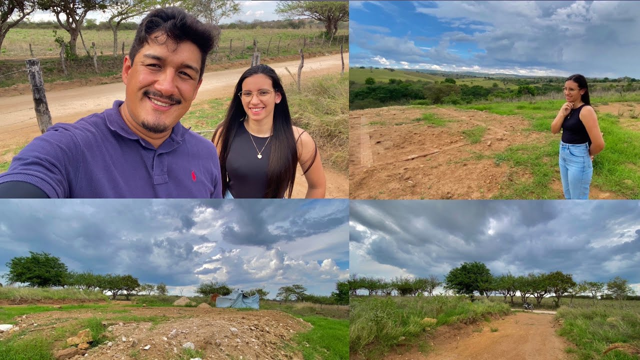 LEVEI A LÚ PARA VER COMO ESTÁ NOSSO TERRENO + FOMOS A CIDADE!!!