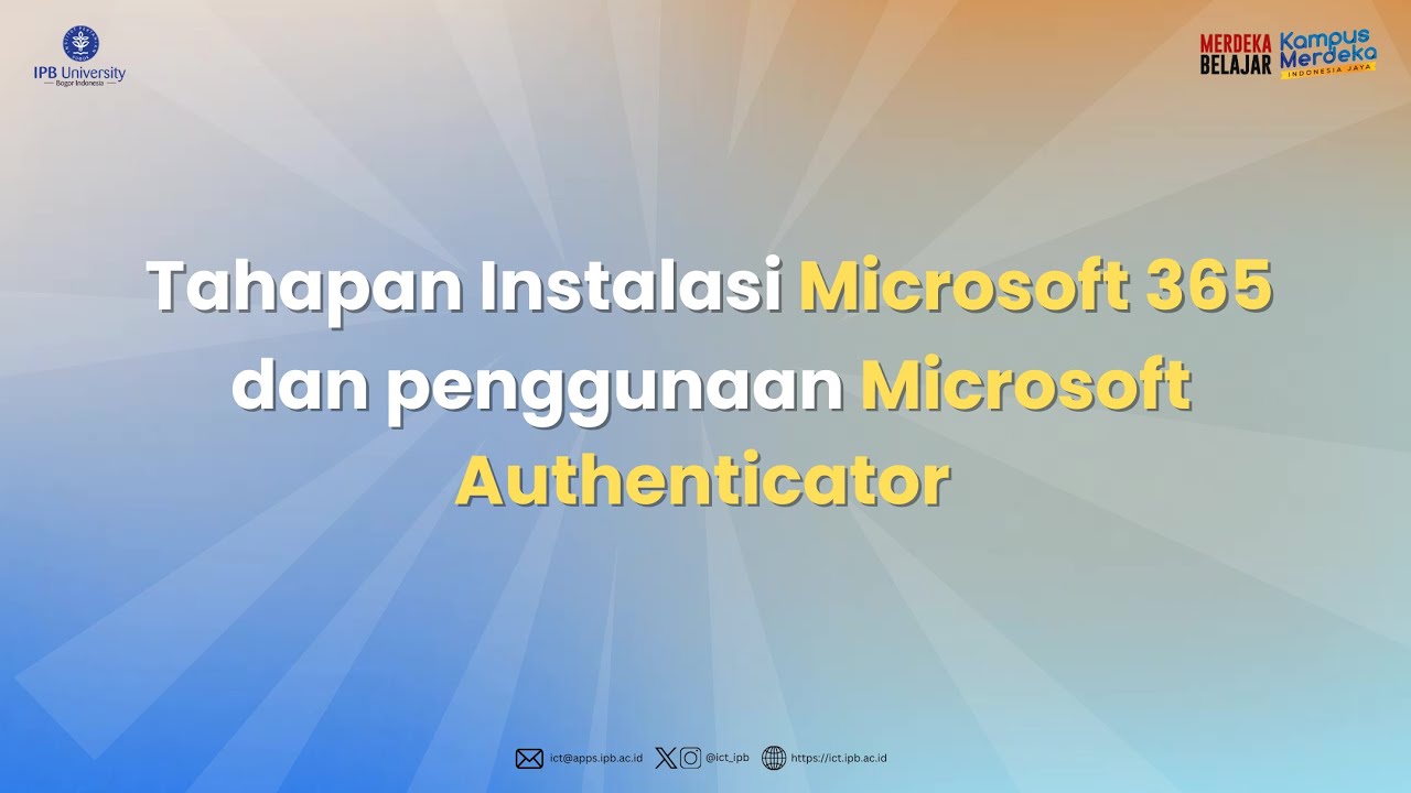 Cara instal aplikasi Microsoft Office 365 pada Windows - YouTube