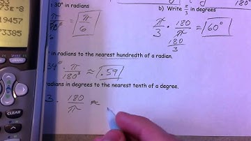 Angles and Radians (2 of 2)