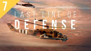 Poke the Line - Mi-24 enters enemy territory and ends up defending Airbase | Rotor Wars 7 | DCS ECW