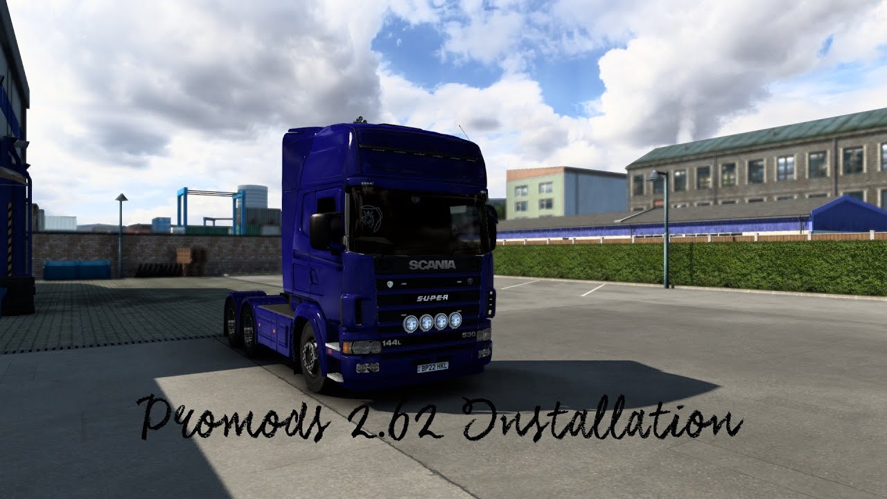 Euro Truck Simulator 2 1.45 Promods 2.62 Installation