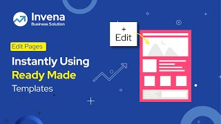 Edit Ready Templates Or Create Pages With Elementor Invena Theme Tutorial