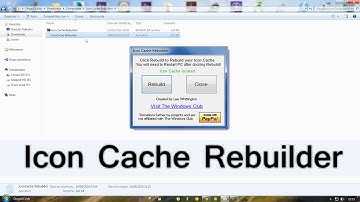 Como resolver erro de ícones danificados do Windows 7, 8 (ícones em branco)