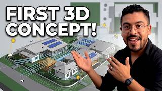 How I Create the First 3D Concept for a Retirement Home in Nicaragua (Step 3) | Raul Lopez Architect