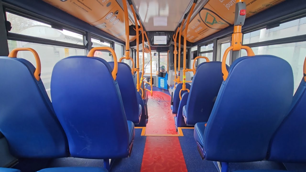 A Ride on Stagecoach South Wales 2018 ADL Enviro200 MMC (YX18 KUW / 37467) on 23rd February 2026