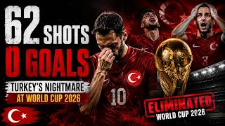 Turkey Had 62 Shots... And Still Got Eliminated 😳 | World Cup 2026