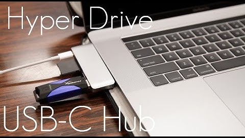 The Ultimate USB-C Doggle? - Hyper Drive USB-C Hub - MacBook Pro with Touch Bar - Review / Demo