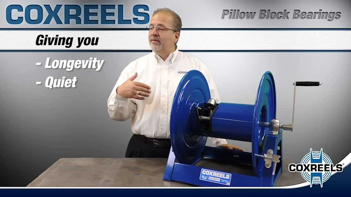 COXREELS Features & Benefits - Pillow block bearings