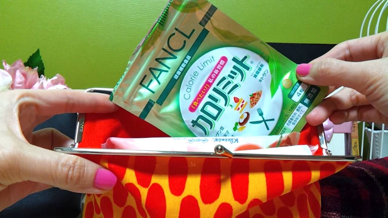 ★バッグの中身紹介です。(^-^)★what's in my bag video ★